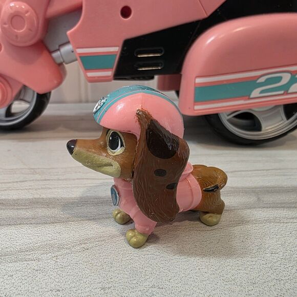 PAW Patrol The Movie Liberty Motorbike And Figurines W/Pup-Pack Attachment EUC - Picture 12 of 16